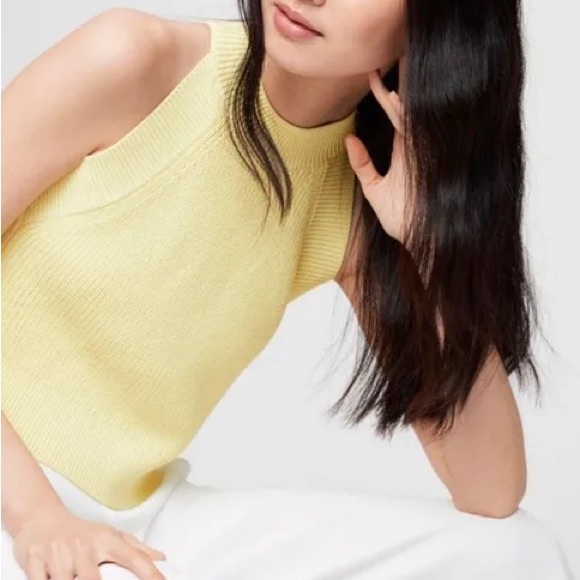Aritzia Wilfred Orris Knit Top in Yellow - Picture 2 of 5
